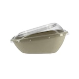 thumbnail of MONOUSO - Verpackungen Zuckerrohr mit Deckel 750ml 190x190x80mm (90 Stück)