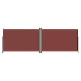 thumbnail of Helloshop26 - Ausziehbare Seitenmarkise/Sichtschutz für Terrasse Garten Balkon 200 x 600 cm braun 02_0007421