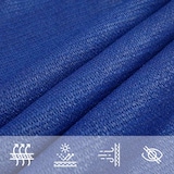 thumbnail of Toldo de vela HDPE azul 160 g/m² 2,5x4 m