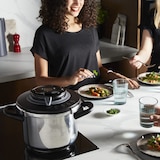 thumbnail of Cocotte clipso chef 4.5 L 4 programmes -  Noir Rond Acier Seb 36.00x26.00 cm