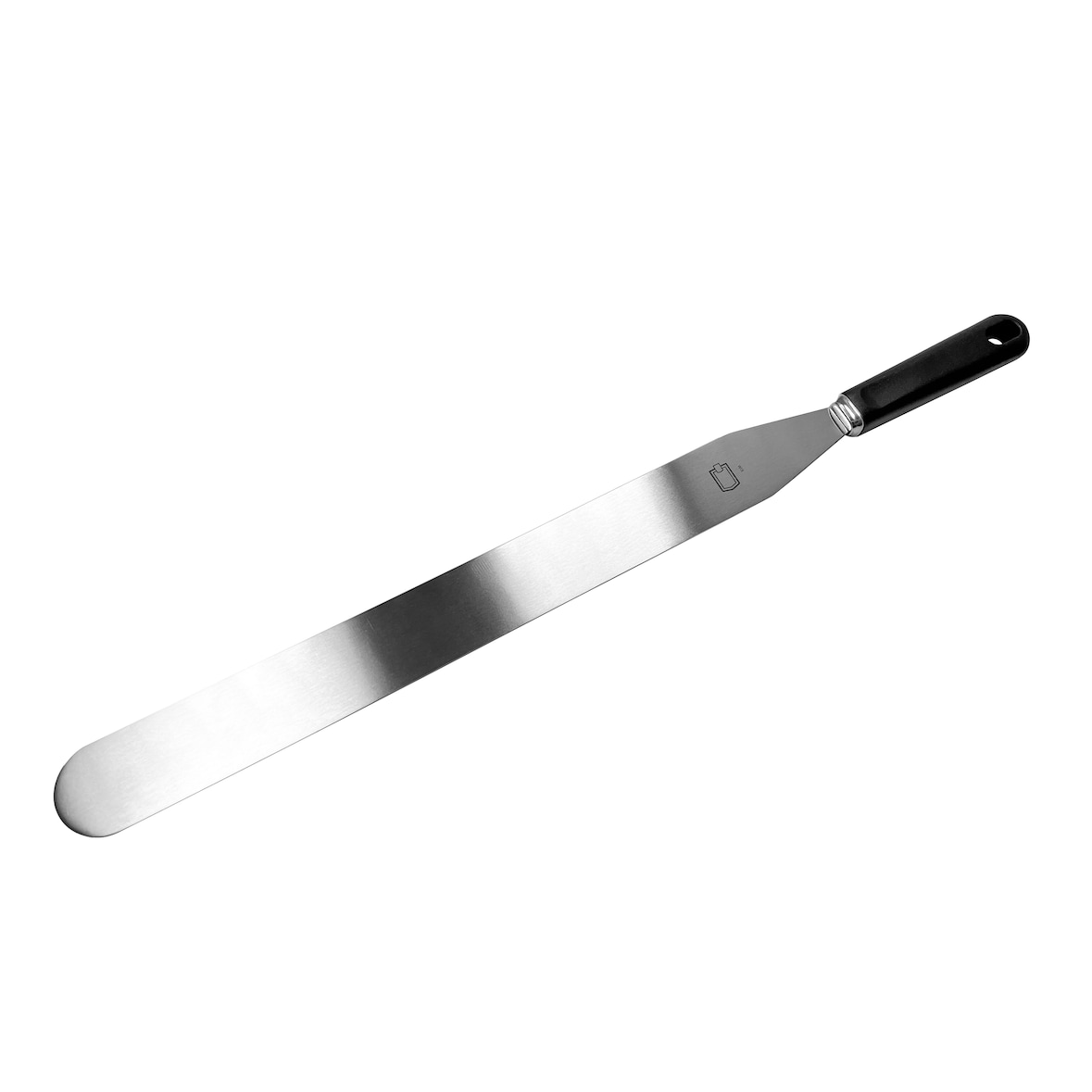 METRO PROFESSIONAL Spatule droite, Acier inoxydable/Polypropylène, 40 cm, argent/noir