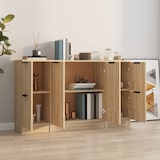 thumbnail of vidaXL Sideboards 3 Stk. Sonoma-Eiche Holzwerkstoff