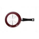 thumbnail of Mamù braadpan met één handvat en glazen deksel ⌀ 20 cm, gemaakt in Italië van krasbestendig antiaanbakaluminium.