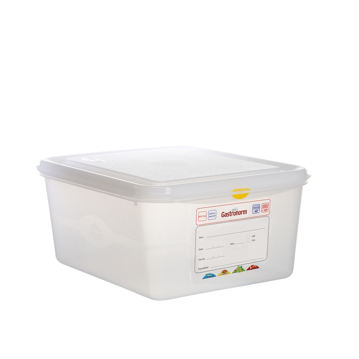 Gastronox 1/2 H150. Boîte alimentaire hermétique professionnel. Capacité 10L.