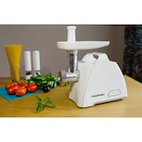 thumbnail of Blaupunkt elektrischer Fleischwolf mit 3 Edelstahl-Schleifplatten, Messer, und Stopfer. 1500W MAX Motor für schnelles und feines Schleifen