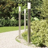 thumbnail of vidaXL Pollerleuchten mit Sensor 3 Stk. 110 cm Edelstahl IP44