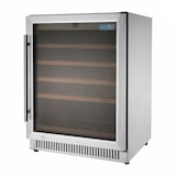 thumbnail of Unterbau-Weinkühler aus Edelstahl für 47 Flaschen