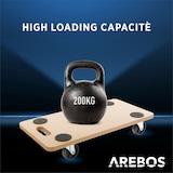 thumbnail of 6x Carrello a piattaforma Dolly piattaforma 200kg