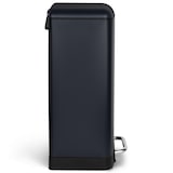 thumbnail of Les Collectors Prullenbak met pedaal, Metaal, Bleu Foncé, 40 l