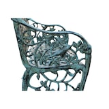 thumbnail of Biscottini Gartenbank Balkon - Außenbank 105x62x90 cm - Gartensofa für den Außenbereich - Bank aus Gusseisen - Gartensofa