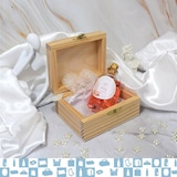 thumbnail of Espirito Rebelde Pequena Caixa de Madeira 105x80x52 mm - Caixa do Tesouro em Madeira com Fecho, Cofre do Tesouro, Caixa de Jóias