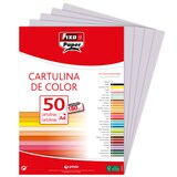 thumbnail of Paquete 50 Cartulinas 180g. A4 gris perla