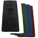 thumbnail of Nino Cucino Bistroschürze Mit Tasche, Schwarz, Länge 70 Cm