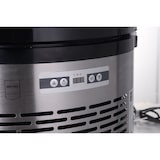 thumbnail of METRO PROFESSIONAL Vitrine réfrigérée de table panoramique GRV1100, Ø 48 x 103 cm, 100 L, argent / noir