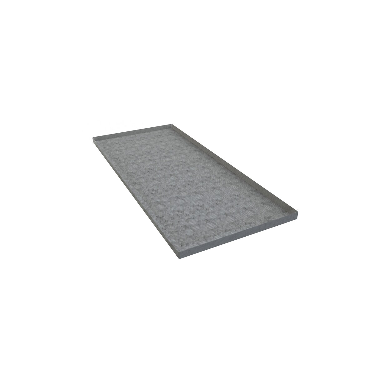 Metallplatte zum Abdecken der Holzarbeitsplatte der Simonrack Werkbank 1500x350 mm VERZINKT
