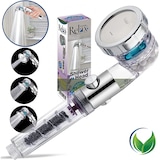 thumbnail of Wassersparender Duschkopf - Regendusche und Handbrause mit Start/Stopp-Funktion - Hoher Druck - Inkl. Reinigende Mineralien