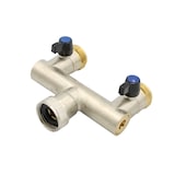 thumbnail of Wasserverteiler 2 fach Messing 1 Zoll 2 Wege Verteiler Wasser