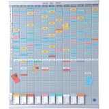 thumbnail of Kit planning de fichas índice 2 anual NOBO 12 columnas 54 ranuras