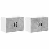 thumbnail of vidaXL Küchenwandschrank mit Regal 2 pcs Beton Grau 60 x 31 x 40 cm