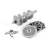 thumbnail of Picadora de carne Hendi 198 con 2 discos de Ø65,8mm y diámetro de orificio de 4 y 7mm