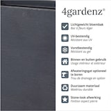 thumbnail of 4gardenz® Stone Plantenbak Rechthoekig voor buiten  - 60x60x26cm