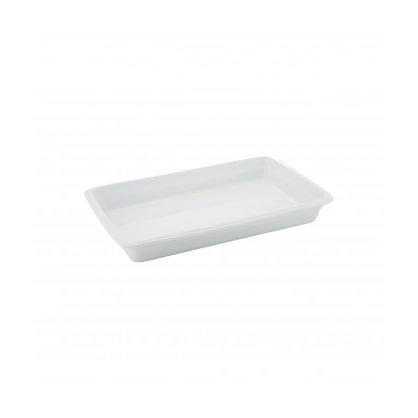 Mps GN 1/3 ovenschaal, 17 x 32 cm, hoogte 6,5 cm, inductie, wit