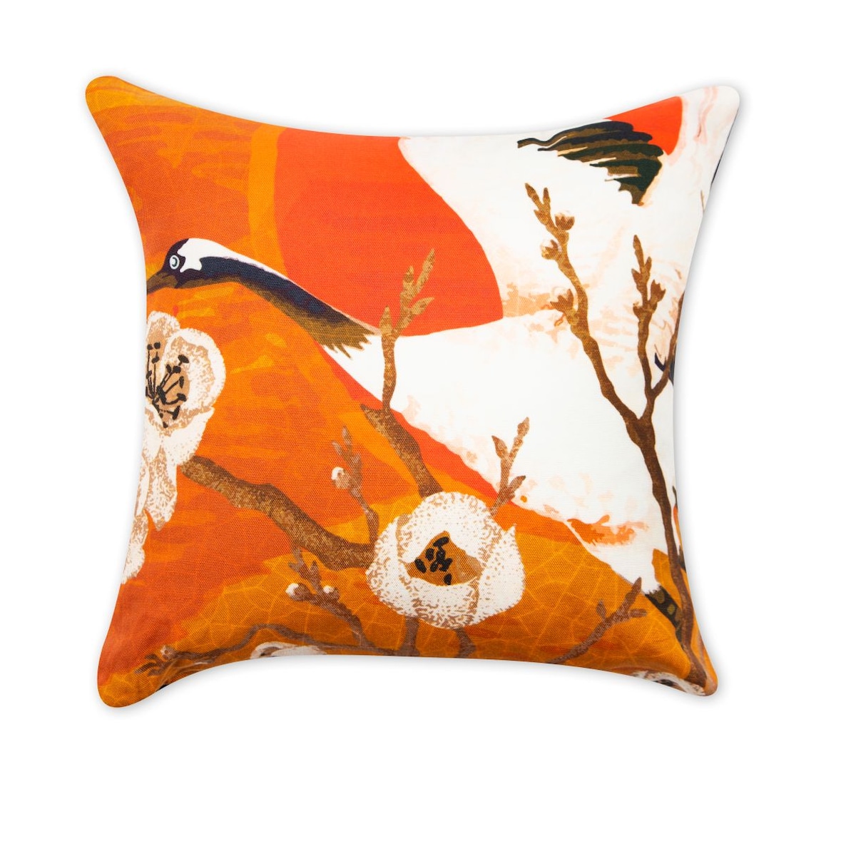 Excelsa Dekoratives Kissen Fuji Living Baumwolle 45x45 cm bunt