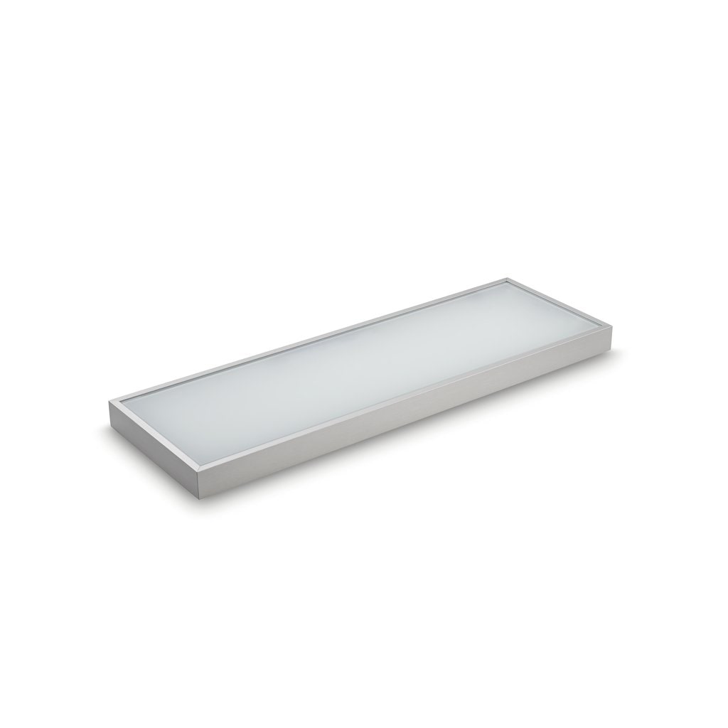 Lista 30 LED, Lichtboden, L 600 mm, 5,3 W, edelstahlfarbig