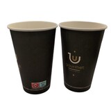 thumbnail of 1000 Kaffeebecher Coffee to go 400ml Ø 90x135mm Gourmet druck