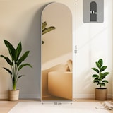 thumbnail of Rétroviseur Moline Blanc mat/160x50 cm