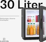 thumbnail of Brooklyn Minibar Mini-Kühlschrank 3 Temperaturen 30L 23 dB Glastür Schwarz