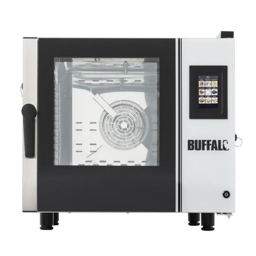 Four mixte compact tactile Buffalo 6 GN 1/1 professionnel