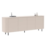 thumbnail of Matelpro - Buffet/bahut moderne 230 cm coloris cachemire Horizo - Moderne & Design -Cachemire mat -  -Types de portes: Battantes