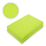 thumbnail of Doppelpack Jersey Spannbettlaken Premium Apfelgrün 200 x 220 cm