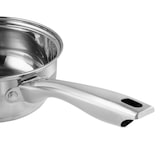 thumbnail of Resto Libra 92001 steelpan Ø16 cm – 1,4L RVS 18/10 – Inductie geschikt – Met glazen deksel & maatverdeling