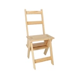 thumbnail of Aranaz Silla escalera madera sin barniz