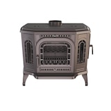 thumbnail of Stufa a legna a libera installazione Apertura destra con CookTop - P7 (10,5 KW) ECO