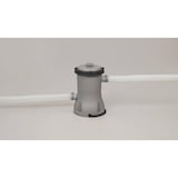 thumbnail of Bestway Power Steel Oval Pool Set, Stahlrahmen / Polyvinylchlorid, 4.27 x 2.5 x 1 m, Innenverkleidung in Fliesenmosaik-Optik, grau