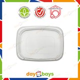 thumbnail of DayBays 10000 Stk. Feinkostbecher PP 125 cc. 108x81x27 mm eckig Kombi-Verpackung inklusive passende Deckel