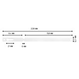 thumbnail of CombiCraft Schlaufenetiketten Tyvek  220x12,7 mm - 1000 Stück