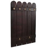 thumbnail of Décoshop26 - Perchero de pared en madera de paulownia marrón con 7 ganchos 86 x 60 x 3 cm 04_0009732