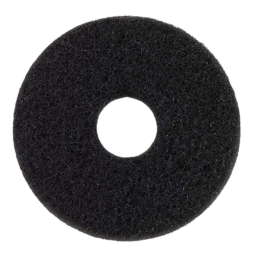 Confezione 5 Dischi per la pulizia dei pavimenti (Nero - Fibra dura) - Perfetti per la pulizia di superfici in marmo, ceramica, piastrelle, ecc