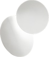 thumbnail of DRUM LED-Deckenleuchte aus mattweißem Metall 33W Perenz