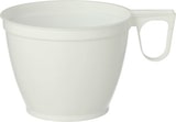 thumbnail of 150 Stück Einweg-Kaffeetassen, PS 0,18 l Ø 7,8 cm · 6 cm weiss