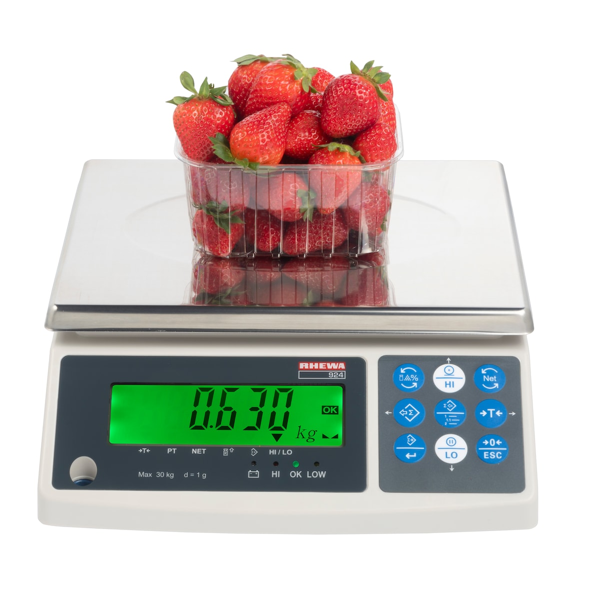 RHEWA Tischwaage 924/30 kg/1g, nicht eichfähig