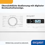 thumbnail of Exquisit Waschmaschine 7,5kg, Toplader, Waschmaschine schmal, Energieklasse A, 1200 U/Min, Startzeitvorwahl, Kurzprogramm, LTO1207-030A weiss