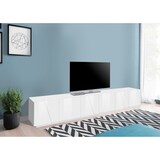 thumbnail of Web Furniture PING Porta Tv Melaminico 6 Ante 240cm Bianco Lucido