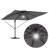 thumbnail of Parasol Roma Anthracite 286 x 284 x 270 cm Modèle Atlas Panorama Concept