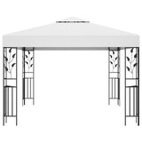 thumbnail of vidaXL Pavillon mit LED-Lichterkette 3x3 m Weiß