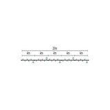 thumbnail of Guirlande Lumineuse IP67 20M 200 MaxiLED rouge et blanc froid scintillant 230V câble vert professionnelle Lotti